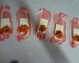 豚肉のハムキムチーズ巻き巻き作り方2写真