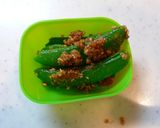 お弁当に♬スナップえんどう胡麻和え作り方3写真