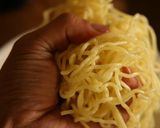 焼きそばを鉄フライパンでこびり付かずに作作り方5写真