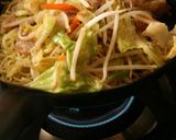 焼きそばを鉄フライパンでこびり付かずに作作り方12写真