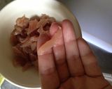 まるでお肉!?なマグロとアボカドのユッケ作り方1写真