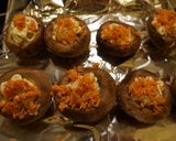 しいたけのチーマヨ鮭フレーク作り方2写真