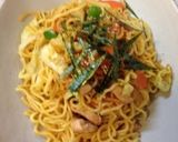フライパンで手軽にランチ！焼きラーメン☆作り方7写真