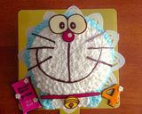 ドラえもん 立体ケーキ☆作り方19写真