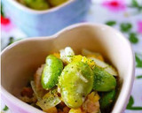 そら豆とパン粉のサクサク炒め作り方5写真
