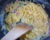 【生クリ＆ダマ無し！】簡単カルボナーラ作り方8写真