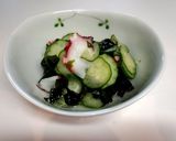 簡単!タコとワカメの酢の物作り方9写真