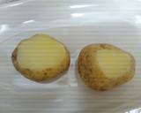 お弁当に！レンジで簡単♪丸々ピザポテト作り方3写真