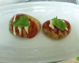 お弁当に！レンジで簡単♪丸々ピザポテト作り方7写真