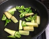 ☆豚肉と夏野菜？の生姜焼き☆作り方4写真