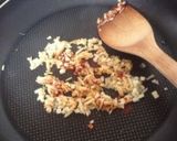 きのこたっぷり肉味噌のせ巻きごはん作り方2写真
