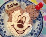 ミッキーのキャラケーキ作り方10写真