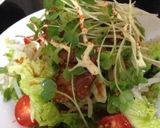 冷やし肉サラダうどん作り方3写真