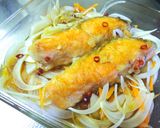さっぱり鮭のカレー南蛮漬け作り方5写真