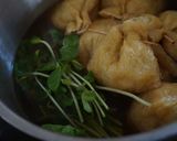 うどん巾着と豆苗のさっと煮作り方5写真
