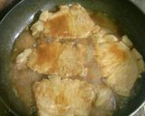 簡単！ポークソテー♪しょうが焼き風味作り方5写真