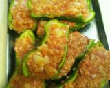 夏☆涼味☆大葉・ピーマンの和風肉詰め作り方3写真