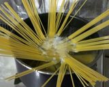 本気の♡トマト鮭焼きハラス温泉卵パスタ♪作り方1写真