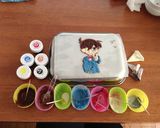 イラストみたいなキャラチョコ☆作り方30写真