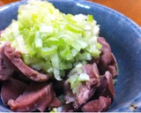 おつまみに！砂肝の柚子胡椒ぽん酢作り方3写真