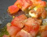 本気の♡トマト鮭焼きハラス温泉卵パスタ♪作り方10写真