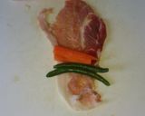 甘辛タレで肉巻き＊いんげん豆とニンジン作り方2写真