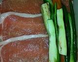 焼き肉のたれで簡単！野菜たっぷり豚肉巻き作り方3写真