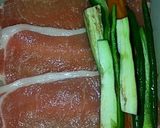 焼き肉のたれで簡単！野菜たっぷり豚肉巻き作り方3写真