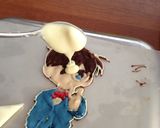 イラストみたいなキャラチョコ☆作り方33写真