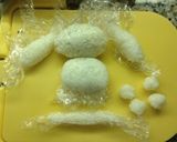 キャラ弁 シナモンロール作り方1写真