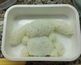 キャラ弁 シナモンロール作り方2写真
