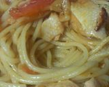 本気の♡トマト鮭焼きハラス温泉卵パスタ♪作り方29写真