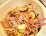 豚肉と野菜の甘辛味噌炒め＊作り方3写真