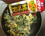 簡単節約☆にらもやしの卵とじ☆豚バラ編☆作り方5写真