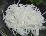 豆腐と千切大根のマイルドマヨネーズサラダ作り方1写真