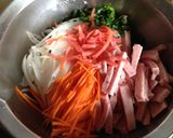 スパムの大根餅風お焼き。作り方1写真