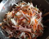 スパムの大根餅風お焼き。作り方2写真