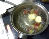 さつま芋とブロッコリーのベーコン炒め作り方1写真