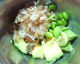 アボカド×枝豆の和トースト作り方2写真
