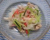 めっけもん♪新玉と豚しゃぶサラダ作り方3写真