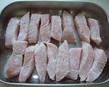 鮪のBBQ風味✿サクサクパン粉がけ☆作り方2写真