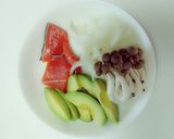 レンジで☆アボサーモンのトロ旨蒸し作り方1写真