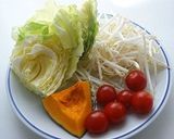1日分の野菜が摂れる塩ラーメン作り方1写真