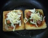おあげ生地のピザ♪作り方3写真