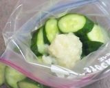 塩麹できゅうりとみょうがのお漬物♪作り方2写真