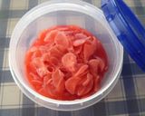 赤ピンク♪ラディッシュのハニー酢作り方7写真