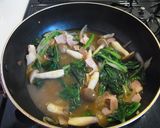 しょうゆあんかけ和風パスタ作り方4写真