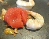 お弁当のおかずに便利な海老のトマト焼き作り方3写真