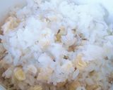 大豆の打ち豆とじゃこの炊き込みご飯作り方2写真