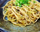 混ぜるだけ~海苔の佃煮としらすのパスタ♪作り方3写真